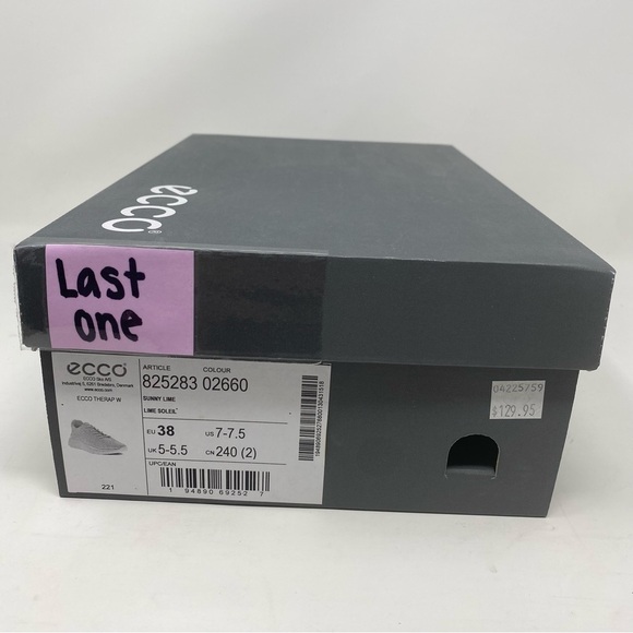 ECCO THERAP WOMEN'S SNEAKER SUNNY LIME - Picture 10 of 10